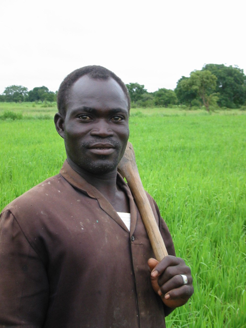 Agriculteur de la vallée du Kou