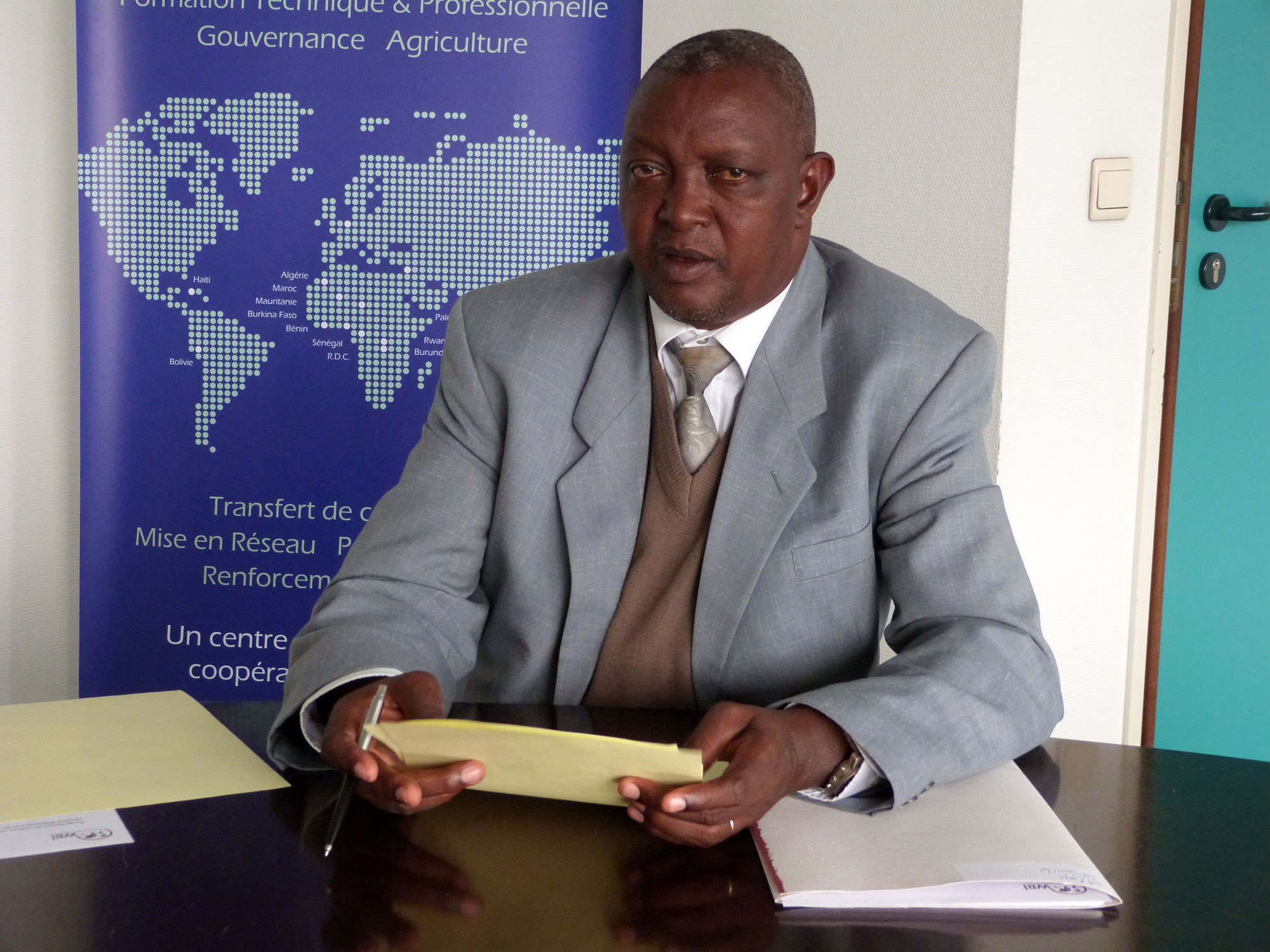 Monsieur Aloys Micomibi, Conseiller à la Direction Générale des Bureaux Pédagogiques, APEFE Burundi