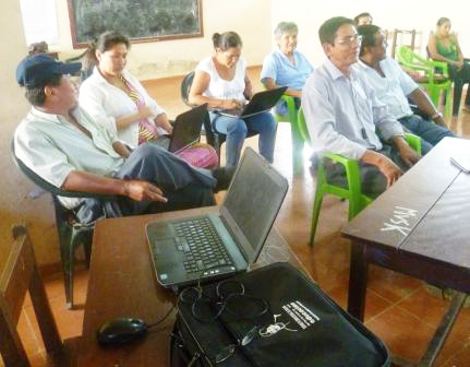 atelier trinidad IPELC APEFE revitalisation linguistique en bolivie